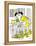 Hazel Cartoon-Ted Key-Framed Premier Image Canvas