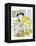 Hazel Cartoon-Ted Key-Framed Premier Image Canvas