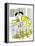 Hazel Cartoon-Ted Key-Framed Premier Image Canvas