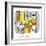 Hazel Cartoon-Ted Key-Framed Giclee Print