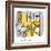 Hazel Cartoon-Ted Key-Framed Giclee Print