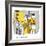 Hazel Cartoon-Ted Key-Framed Giclee Print