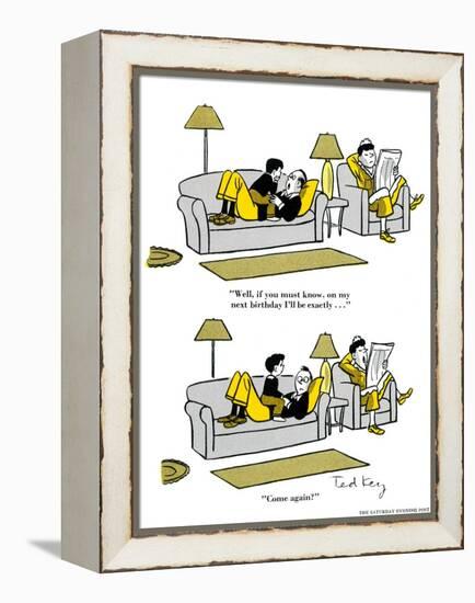 Hazel Cartoon-Ted Key-Framed Premier Image Canvas