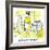 Hazel Cartoon-Ted Key-Framed Giclee Print