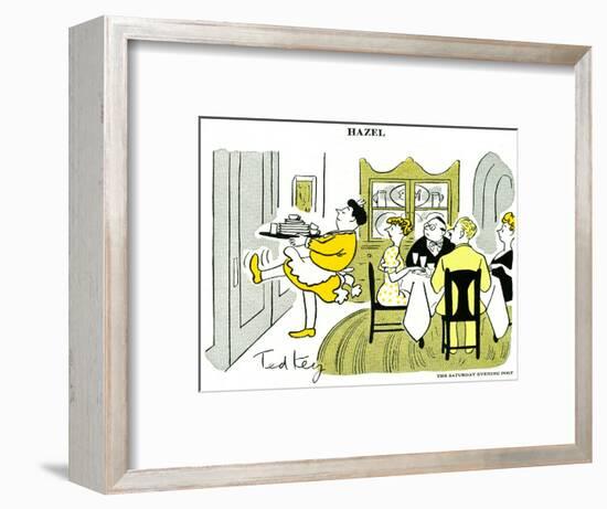 Hazel Cartoon-Ted Key-Framed Giclee Print