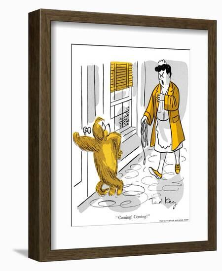 Hazel Cartoon-Ted Key-Framed Giclee Print