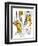 Hazel Cartoon-Ted Key-Framed Giclee Print