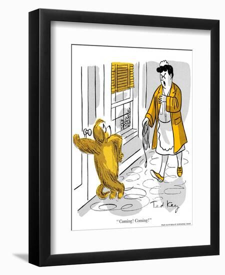 Hazel Cartoon-Ted Key-Framed Giclee Print