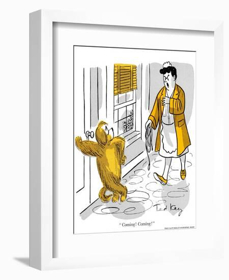 Hazel Cartoon-Ted Key-Framed Giclee Print