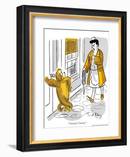 Hazel Cartoon-Ted Key-Framed Giclee Print