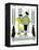 Hazel Cartoon-Ted Key-Framed Premier Image Canvas