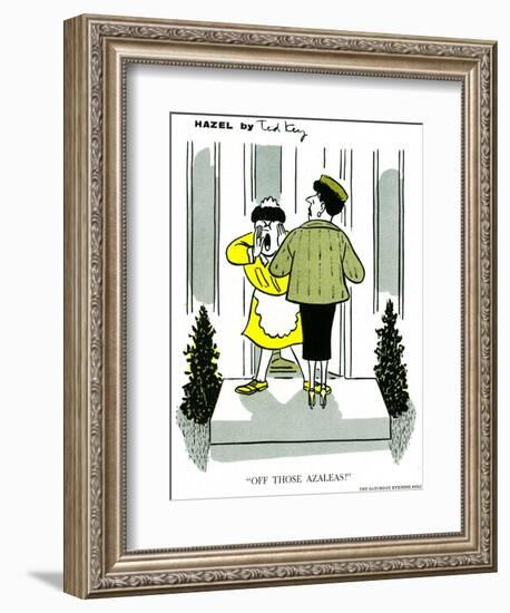 Hazel Cartoon-Ted Key-Framed Giclee Print