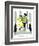 Hazel Cartoon-Ted Key-Framed Giclee Print