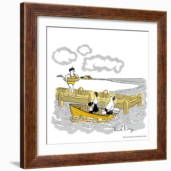 Hazel Cartoon-Ted Key-Framed Giclee Print