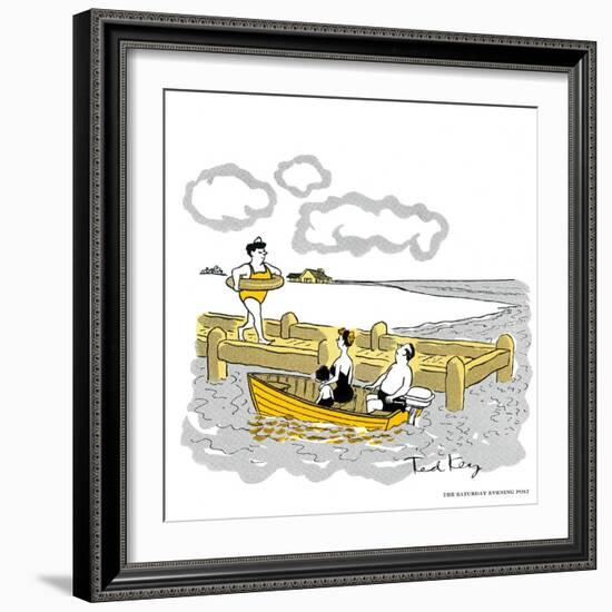 Hazel Cartoon-Ted Key-Framed Giclee Print