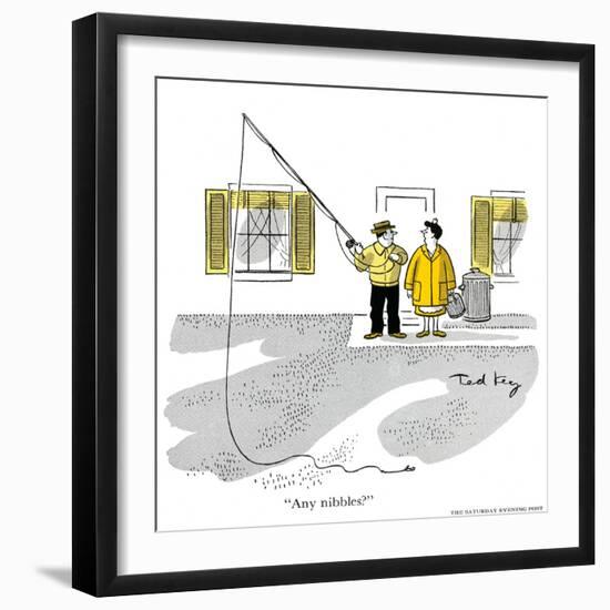 Hazel Cartoon-Ted Key-Framed Giclee Print