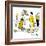 Hazel Cartoon-Ted Key-Framed Giclee Print