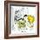 Hazel Cartoon-Ted Key-Framed Giclee Print