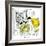 Hazel Cartoon-Ted Key-Framed Giclee Print