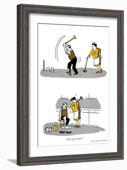 Hazel Cartoon-Ted Key-Framed Giclee Print