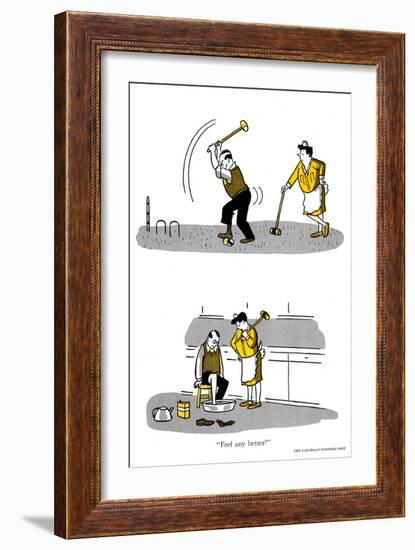 Hazel Cartoon-Ted Key-Framed Giclee Print