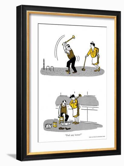 Hazel Cartoon-Ted Key-Framed Giclee Print