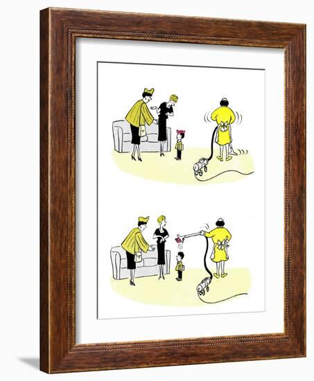 Hazel Cartoon-Ted Key-Framed Giclee Print