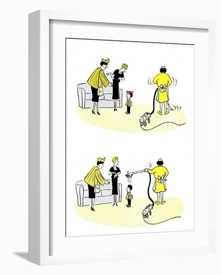 Hazel Cartoon-Ted Key-Framed Giclee Print