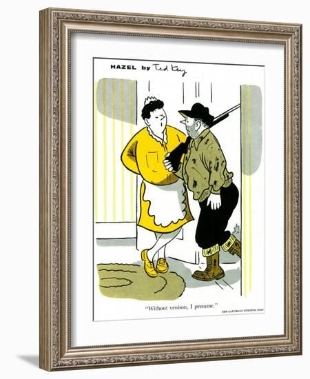 Hazel Cartoon-Ted Key-Framed Giclee Print