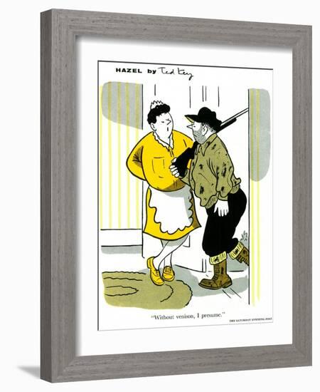 Hazel Cartoon-Ted Key-Framed Giclee Print