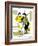 Hazel Cartoon-Ted Key-Framed Giclee Print