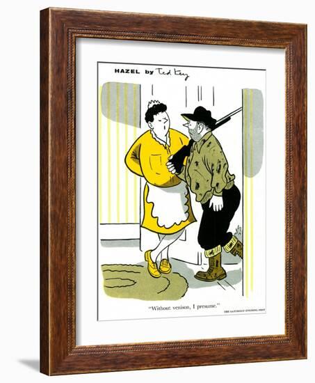 Hazel Cartoon-Ted Key-Framed Giclee Print