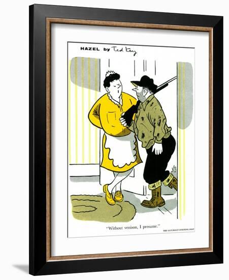 Hazel Cartoon-Ted Key-Framed Giclee Print