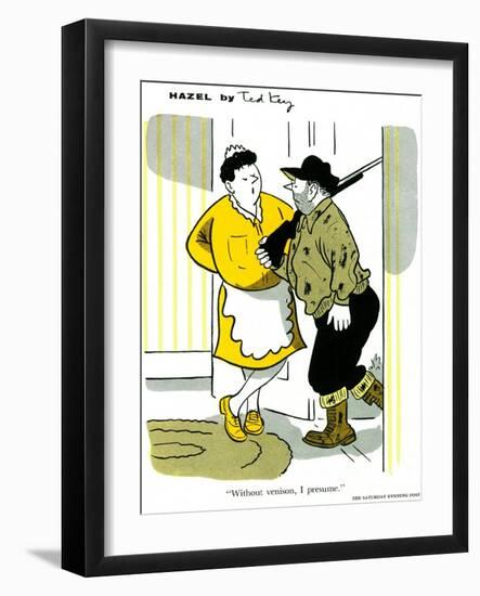 Hazel Cartoon-Ted Key-Framed Giclee Print