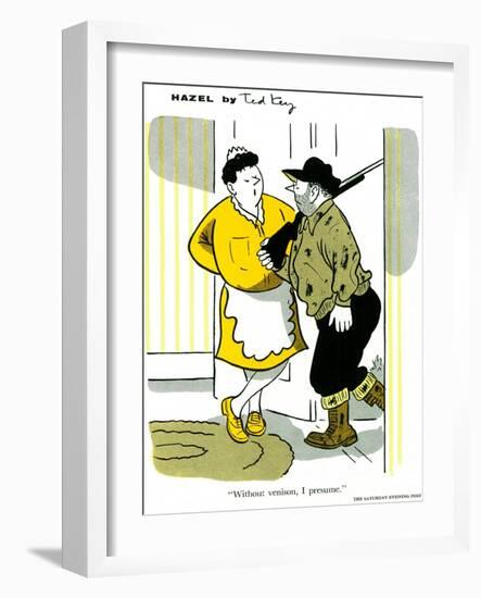 Hazel Cartoon-Ted Key-Framed Giclee Print