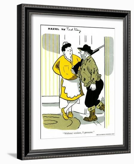 Hazel Cartoon-Ted Key-Framed Giclee Print