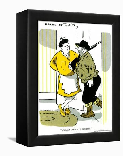 Hazel Cartoon-Ted Key-Framed Premier Image Canvas