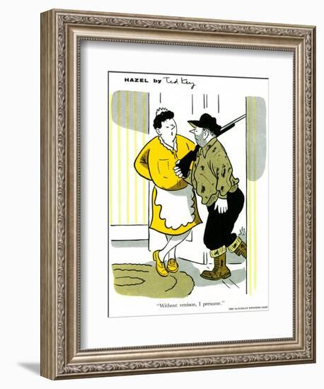 Hazel Cartoon-Ted Key-Framed Giclee Print