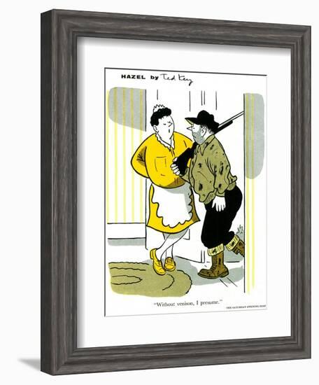 Hazel Cartoon-Ted Key-Framed Giclee Print