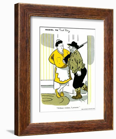 Hazel Cartoon-Ted Key-Framed Giclee Print