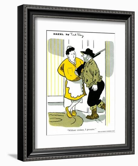 Hazel Cartoon-Ted Key-Framed Giclee Print