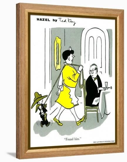 Hazel Cartoon-Ted Key-Framed Premier Image Canvas