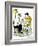 Hazel Cartoon-Ted Key-Framed Giclee Print