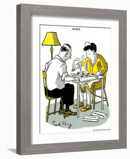 Hazel Cartoon-Ted Key-Framed Giclee Print