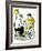 Hazel Cartoon-Ted Key-Framed Giclee Print