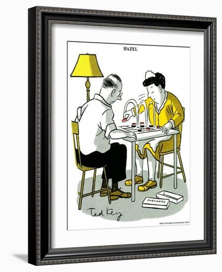 Hazel Cartoon-Ted Key-Framed Giclee Print