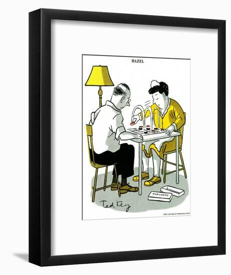 Hazel Cartoon-Ted Key-Framed Giclee Print