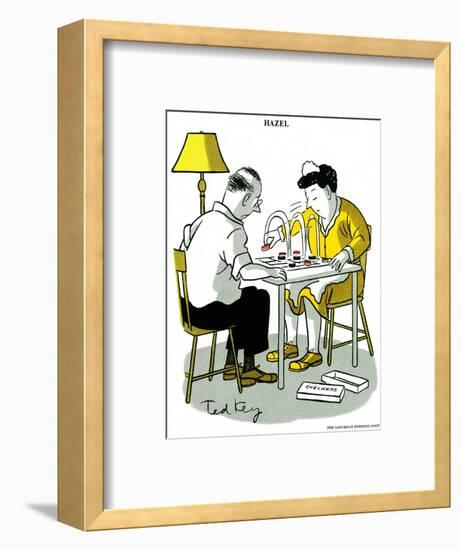 Hazel Cartoon-Ted Key-Framed Giclee Print