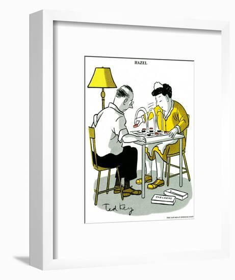 Hazel Cartoon-Ted Key-Framed Giclee Print