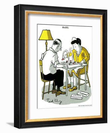 Hazel Cartoon-Ted Key-Framed Giclee Print